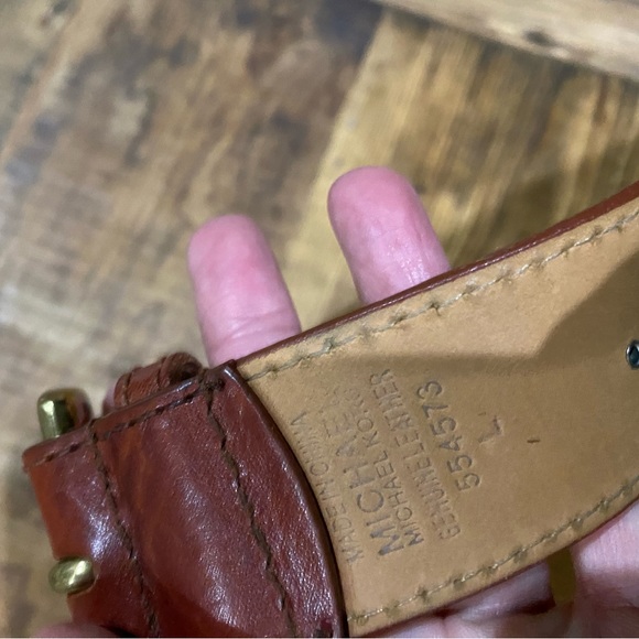 Michael Kors, belt, Size Large, Brown/cognac - Picture 4 of 4